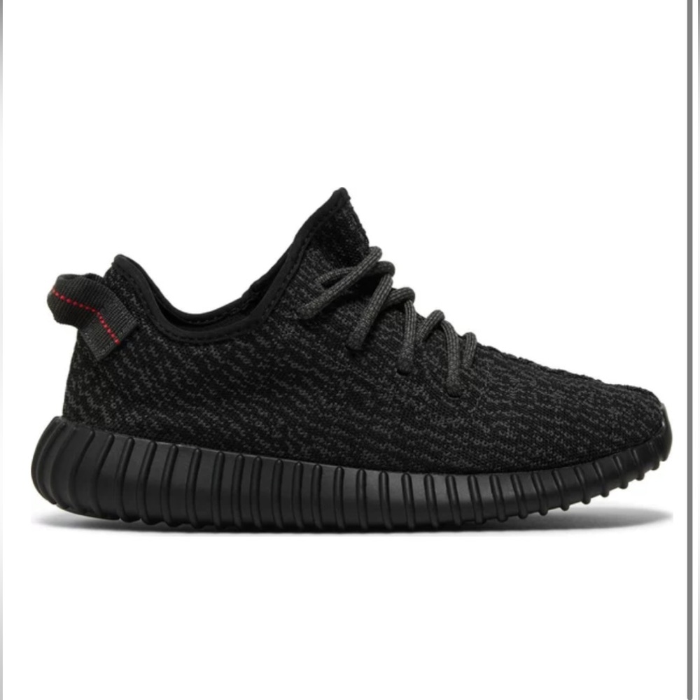 Adidas Yeezy Boost 350 Pirate Black- Size 8
